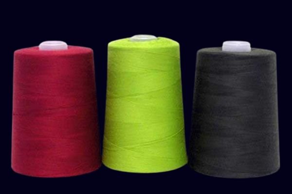 spun polyester thread